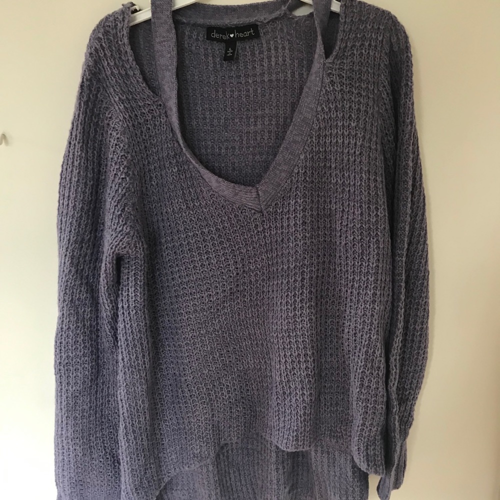 Purple sweater